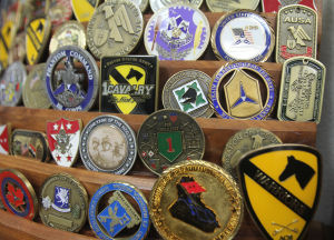 A story behind every challenge coin